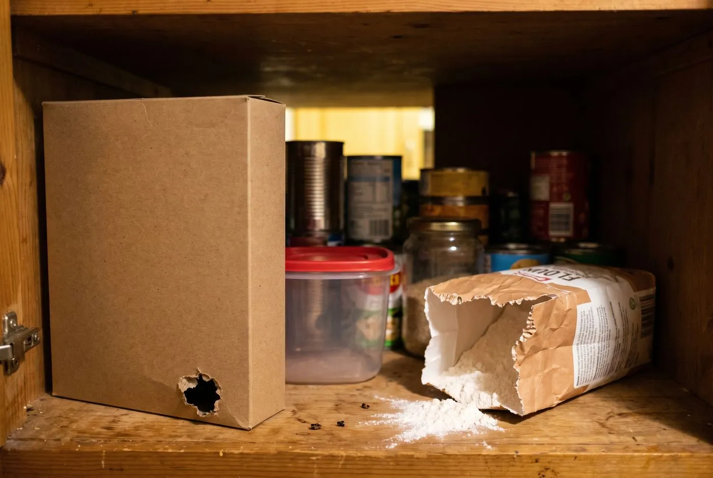 Chewed food packaging