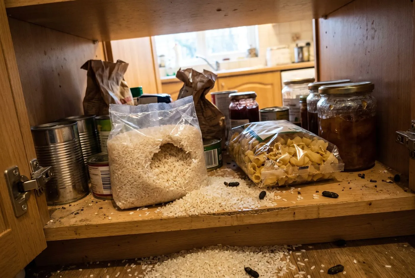 Chewed food packaging