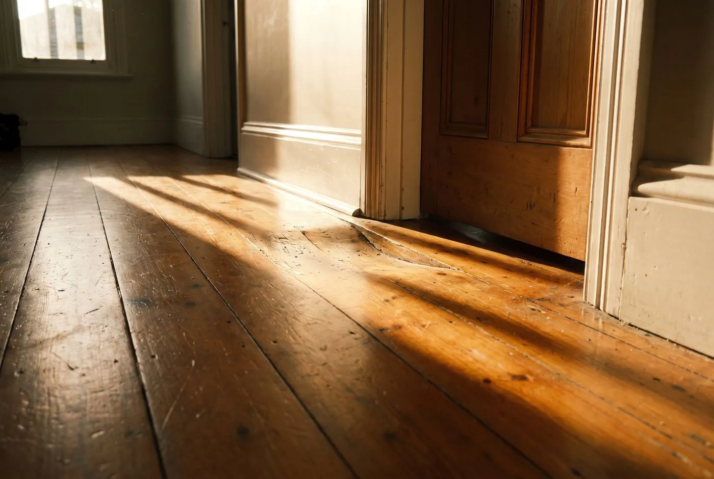 Sagging floorboards