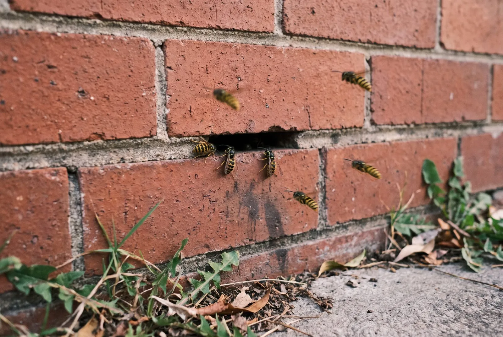 Wall cavities and weep holes